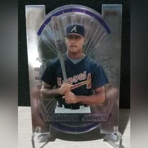ANDRUW JONES ROOKIE CARD Atlanta Braves Baseball RARE BOWMAN'S BEST CUTS RC!